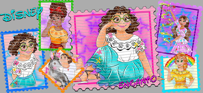 16oz Disney style-D-1059